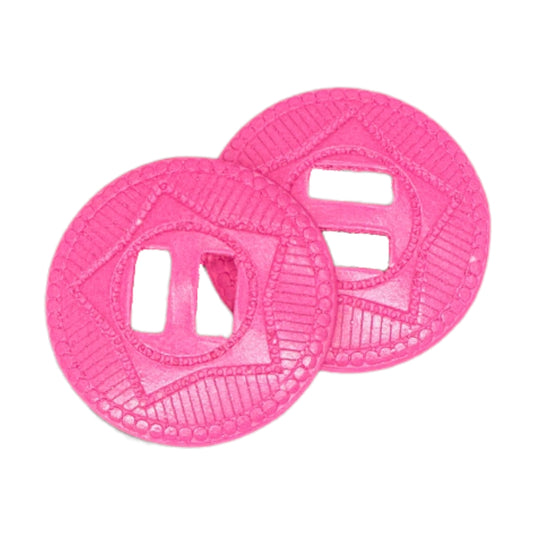 Conchos - Pink (PAIR) (OUT OF STOCK: ESTIMATED MAY 2024)